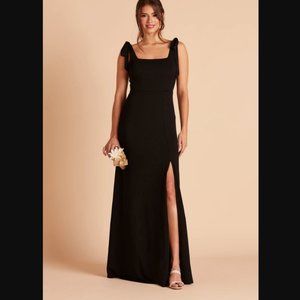 ALEX CONVERTIBLE DRESS CREPE BLACK